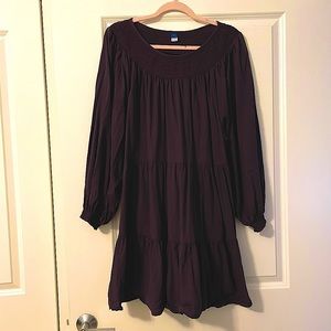 Long Sleeve Peasant Dress